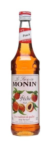 Monin Şeftali Kahve Şurubu