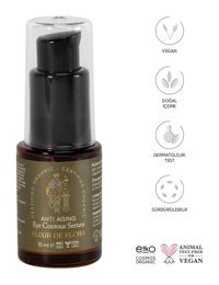 Elixir de Flora Aydınlatıcı Kırışıklık Karşıtı Göz Altı Torba Karşıtı Gece Gündüz Serumu 15 ml