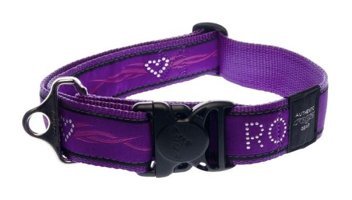 Rogz Hb04 Ayarlanabilir Boyun Köpek Tasması 2XL Mor