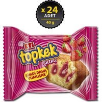 Eti Topkek Çilekli Kek 24x40 gr
