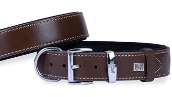Doggie Konfor Ayarlanabilir Boyun Köpek Tasması 3.5 x 52 - 60 cm Kahverengi