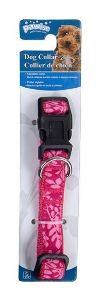 Pawise Ayarlanabilir Köpek Tasması 1.5 x 22 - 35 cm Pembe