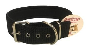 Pet Pretty Ayarlanabilir Boyun Köpek Tasması 5 x 75 cm Siyah