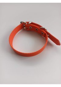 Kozaklı Ayarlanabilir Boyun Köpek Tasması 2 x 40 cm Turuncu