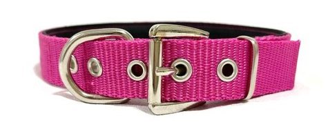 Ehlipet Ayarlanabilir Boyun Köpek Tasması 2.5 x 35 - 43 cm Pembe