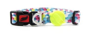 Tailpetz Cube Ayarlanabilir Boyun Köpek Tasması S Çok Renkli