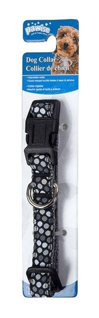Pawise Ayarlanabilir Köpek Tasması 2 x 35 - 50 cm Siyah