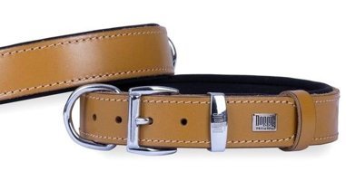 Doggie Konfor Ayarlanabilir Boyun Köpek Tasması 2.5 x 37 - 45 cm Camel