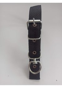 Kozaklı Ayarlanabilir Boyun Köpek Tasması 3 x 60 cm Siyah