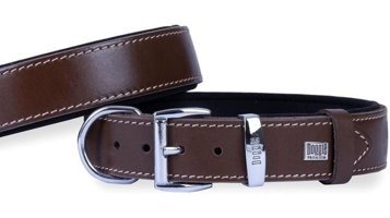 Doggie Konfor Ayarlanabilir Boyun Köpek Tasması 3.5 x 47 - 55 cm Kahverengi