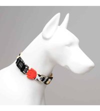 Lindo Bad Mouse Ayarlanabilir Boyun Köpek Tasması M Beyaz