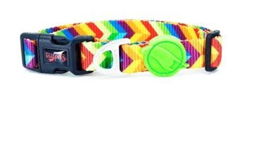 Tailpetz Rainbow Ayarlanabilir Boyun Köpek Tasması 40 cm Çok Renkli
