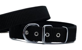 Doggie Elit Ayarlanabilir Boyun Köpek Tasması 5 x 50 - 60 cm Siyah
