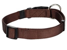 Flamingo Ayarlanabilir Boyun Köpek Tasması 45 - 65 cm Kahverengi