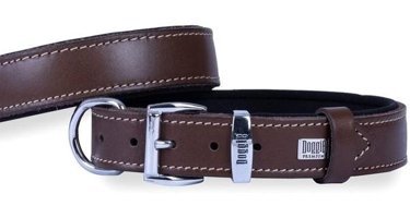 Doggie Konfor Ayarlanabilir Boyun Köpek Tasması 2.5 x 37 - 45 cm Kahverengi