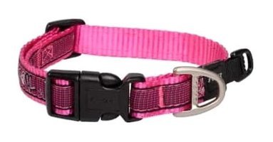 Rogz Fancy Dress Ayarlanabilir Boyun Köpek Tasması L Pembe