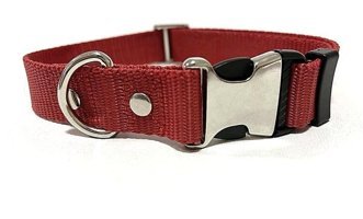 Ehlipet Ayarlanabilir Boyun Köpek Tasması 35 - 55 cm Kırmızı