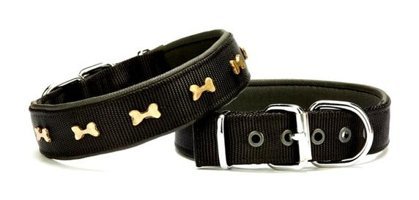 Doggie Softlu Ayarlanabilir Köpek Tasması 3 x 65 cm Siyah