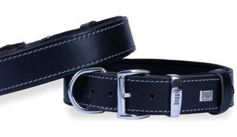 Doggie Konfor Ayarlanabilir Boyun Köpek Tasması 3.5 x 47 - 55 cm Siyah
