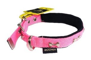Actirex Ayarlanabilir Boyun Köpek Tasması M Pembe