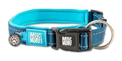 Max & Molly Smart Id İsimli Ayarlanabilir Boyun Köpek Tasması L Mavi