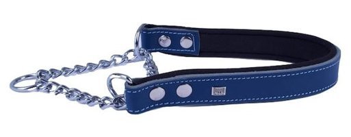 Doggie Konfor Boyun Köpek Tasması 2.5 x 45 - 55 cm Mavi