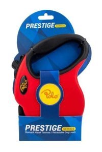 Polo Prestige Makaralı Köpek Tasması S Kırmızı