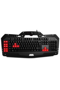 Rampage DLK-5110 Türkçe Q Kablolu Siyah Normal Gaming Klavye