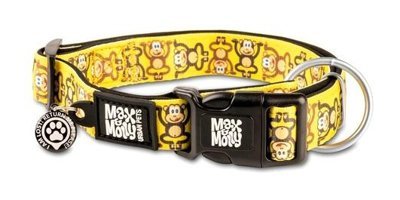 Max & Molly Monkey Maniac Ayarlanabilir Boyun Köpek Tasması Çok Renkli