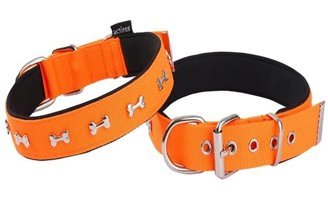 Actirex Ayarlanabilir Boyun Köpek Tasması 3 x 42 - 50 cm Turuncu