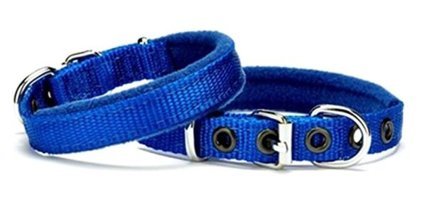 Doggie Ayarlanabilir Boyun Köpek Tasması 1.5 x 20 - 25 cm Mavi