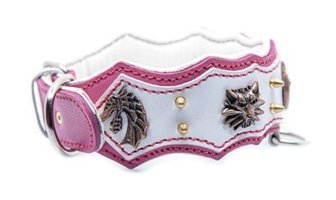 Mg Tasma Ayarlanabilir Boyun Köpek Tasması Pembe