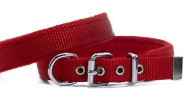 Doggie Ayarlanabilir Boyun Köpek Tasması 2 x 35 x 40 cm Kırmızı