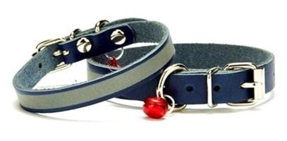 Doggie Ayarlanabilir Köpek Tasması 1.5 x 29 cm Mavi