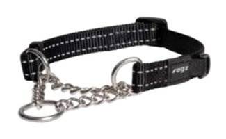 Rogz Utility Control Ayarlanabilir Boyun Köpek Tasması XL siyah