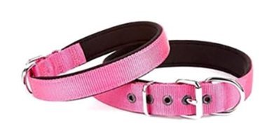 Doggie Konfor Ayarlanabilir Boyun Köpek Tasması 2 x 30 - 35 cm Pembe