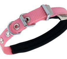 Doggie Konfor Ayarlanabilir Boyun Köpek Tasması 1.5 x 25 - 30 cm Pembe