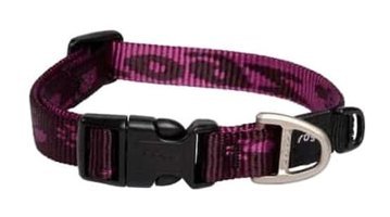 Rogz Alpinist Ayarlanabilir Boyun Köpek Tasması XL Mor
