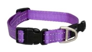 Rogz Utility Ayarlanabilir Boyun Köpek Tasması M Mor