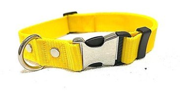 Ehlipet Ayarlanabilir Boyun Köpek Tasması 35 - 55 cm Sarı