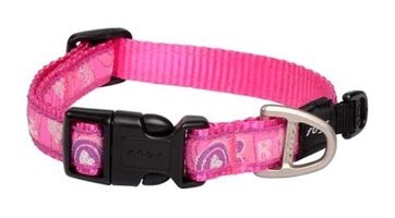 Rogz Fancy Dress Ayarlanabilir Boyun Köpek Tasması M Pembe