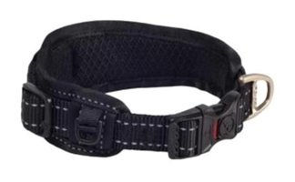 Rogz Utility Gevoerde Ayarlanabilir Boyun Köpek Tasması XL siyah
