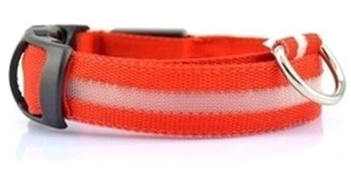 Worryfree Ayarlanabilir Boyun Köpek Tasması XL Açık Kırmızı