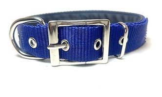 Ehlipet Ayarlanabilir Boyun Köpek Tasması 3 x 55 - 45 cm Mavi