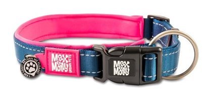 Max & Molly Smart Id Ayarlanabilir Boyun Köpek Tasması L Pembe