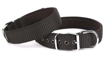 Doggie Comfort Ayarlanabilir Boyun Köpek Tasması 4 x 52 - 60 cm Siyah