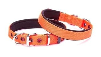 Doggie Comfort Ayarlanabilir Boyun Köpek Tasması 1.5 x 25 cm Turuncu