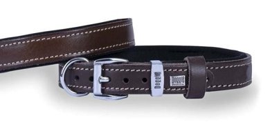 Doggie Konfor Ayarlanabilir Boyun Köpek Tasması 2 x 35 - 40 cm Kahverengi