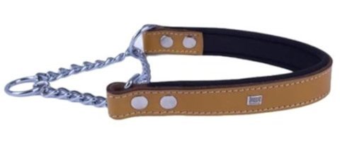 Doggie Konfor Köpek Tasması 2.5 x 45 - 55 cm Kahverengi