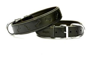 Doggie Ayarlanabilir Boyun Köpek Tasması 3.5 x 47 x 55 cm Siyah